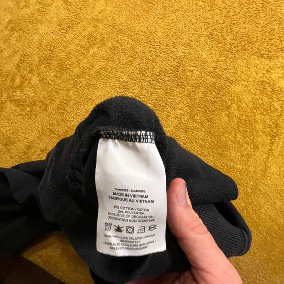 Nike Mens Black Jogger Sweatpants Athletic Tapered Fit size m - Picture 15 of 16